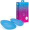 Heel That Pain Plantar Fasciitis Insoles | Heel Seats Foot Orthotic Inserts, Heel Cups for Heel Pain and Spurs | Patented, Clinically Proven, 100% Guaranteed (Light Blue Hybrid, Medium)