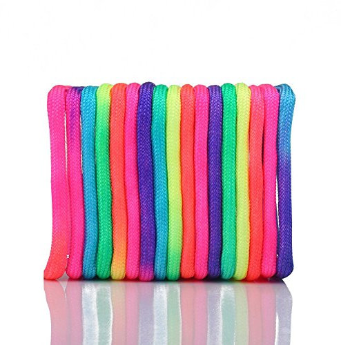 4mm Bobine Paracorde de 31m Multicolore, Parachute Cord Corde de Parachut Corde de Survie pour Camping Saut en Parachute