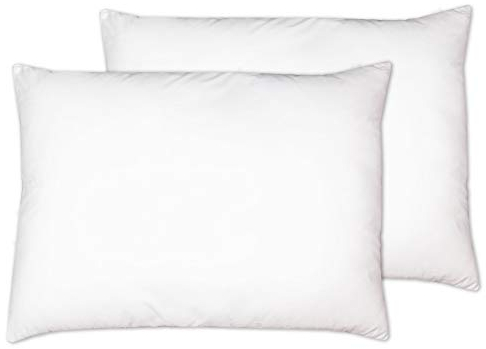ZOLLNER 2er Set Kopfkissen - Made in Germany – Polyesterfüllung - Bezug aus hochwertigem Polyester - waschbar bis 60°C - 50x70 cm - Hotelqualität - Oeko Tex® Zertifiziert