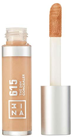 3INA MAKEUP - The 24H Concealer 615 - Heller Sand - Alle Hauttypen - Langanhaltend Formel - Flüssiger Concealer dunkle Augenringe Hautunreinheiten - Weicher Applikator - Vegan - Cruelty Free