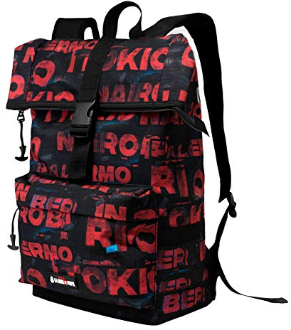 Karactermania Haus des Geldes Cities-Flap Rucksack
