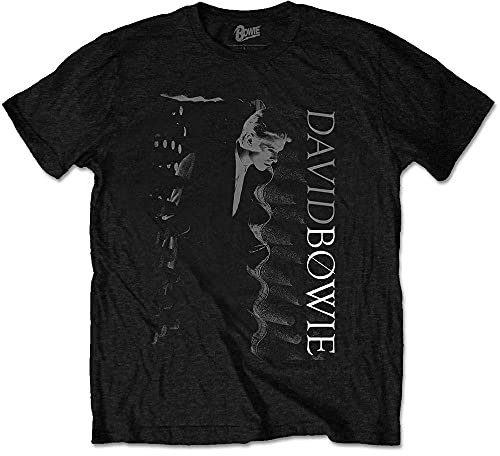 David Bowie Unisex T-Shirt: Distorted (XX-Large)