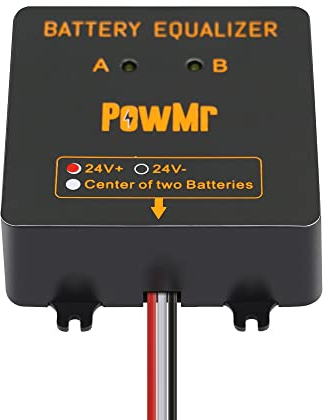 PowMr 24V Solar System Battery Balancer Lead Battery Equalizer Tandem Solar Cell Regulator