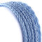 Linsoul Tripowin Zonie IEM Cable, 16 Core Silver Plated Earphone Upgraded Cords, 1.25m SPC in Ear Monitor Cable for 7HZ Timeless AE TINHIFI T2 PRO T3 T4(MMCX, 3.5mm)(Blue)