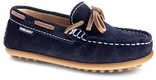 Pablosky 128026 Moccasin, Marineblau, 36 EU
