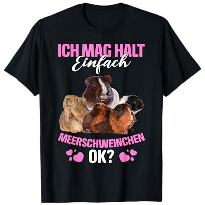 Ich Mag Halt Einfach Meerschweinchen Ok? Guinea Pig T-Shirt