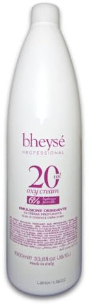 Crema Oxigenada 20 Vol (6%) para Tintes 1000 ml | Decolorante Pelo Profesional Bheysé (1000, 1)