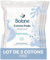 BIOLANE - Set mit 3 weichen Wattepads – Baby – 100% Bio – 150 Baumwolle – für empfindliche Haut – Change & Toilette – ab der Geburt – hergestellt in Frankreich