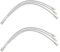 ZZHXSM 2PCS PWM Fan Splitter Cable 4 Pin One-to-Three Line 27cm Computer CPU Cooling Temperature Control Suitable for Computers Extension Cable Converter White