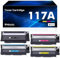 117A Color Laser MFP 178nw Toner Set Kompatibel für HP Color Laser MFP 179fwg 150nw 179fnw 150a 178nw 178 179 150 W2070A W2071A W2072A W2073A Tonerkartusche Schwarz Cyan Gelb Magenta 4er-Pack