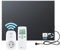 BR Bringer Infrarotheizung 450 Watt - mit Smart Thermostat und Fernbedienung - Infrarot Elektroheizung Energiesparend - 5 Jahre Garantie, TÜV GS - Deutsche Qualitätsmarke (schwarz)