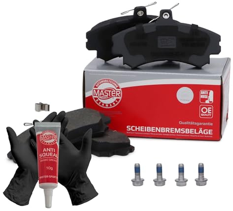 MASTER-SPORT 13046028962N-SET-MS Bremsbelagsatz Bremsbeläge Vorne Kompatibel mit MITSUBISHI COLT VI Z3A, Z2A