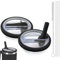 Stanley - Lot de 2 couvercles anti-fuite - Réutilisables - Anti-fuite - Pour tasse Stanley - 1,2 l - Avec 2 pailles et 1 brosse à paille - Noir