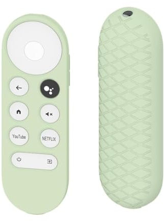 Remote Compatible with Google Chromecast 2020 4K / Chromecast 2022 HD - Soft Silicone for Remote Control