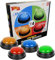 4 Piezas Zumbador De Respuesta, Pulsadores De Colores Juego, Botón De Respuesta Rápida para Competición, para Actividades En Clase, Juegos En Familia, Debatir Y Competir
