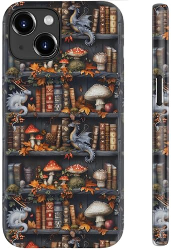 STARVIP for iPhone 15 Case, Cute Floral Aesthetic Cover for Women | Wireless Charging Compatible, Dual-Layer Hard Shell + Silicone, Shockproof Protective Phone Case for Girls