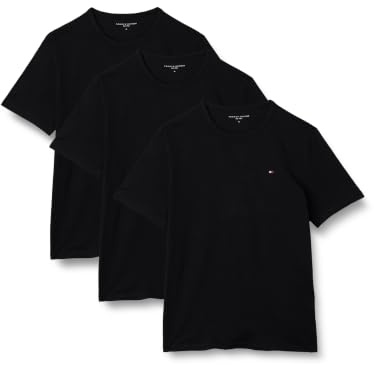 Tommy Hilfiger Herren 3er Pack T-Shirts Kurzarm Slim Fit