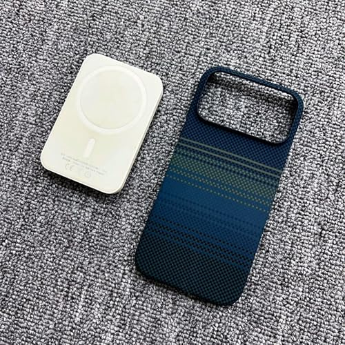 FIFTHAVE Magnetische für iPhone 14 Hülle Kompatibel mit Magsafe,Ultra Dünn Handyhülle für iPhone 14 Magnetisch Kohlefaser Schutzhülle Slim Robust PC Case Carbon Kratzfeste Cover 09