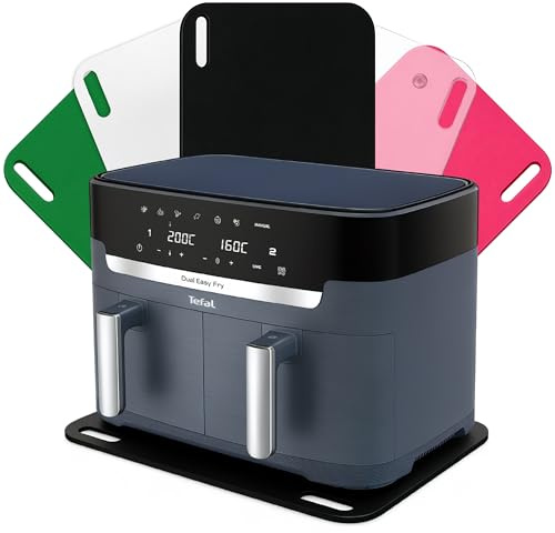 Lieblingsmensch Acryl Gleitbrett für TEFAL Dual Easy Fry XXL Heißluftfritteuse | Farbwahl | 46x36cm | rutschfest & leicht verschiebbar | sicherer Stand | einfache Handhabung