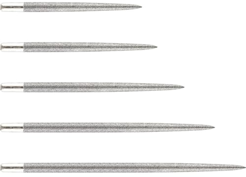 ONE80 Dart Steel Tip Wechselspitzen | Long Taper | sandbeschichtet | Verschiedene Längen & Farben | präziser Grip | langlebige Stahlspitzen | Dart Zubehör für Steeldarts