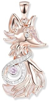 Seinerzeit FLORA & FAUNA Rosé Fox Infinity Anhänger