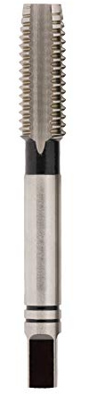 UK Drills High Speed Steel Hand Taps - HSS Twist Drill Bits - Set of 1, Made of Steel drill, Stainless Steel, Cast Iron - M10 x 1.5mm 2nd Cut