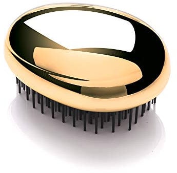 Kent Pebble Reise-Haarbürste, goldfarben, 1 Stück