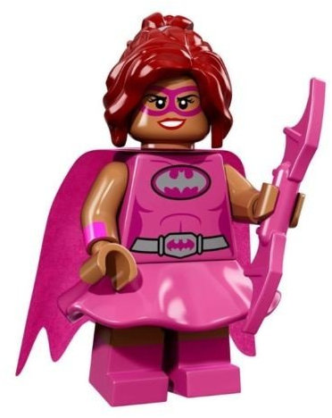 LEGO - Jeux de Figurines - Minifigures The Batman Movie 71017 - N°10 Pink Power Batgirl