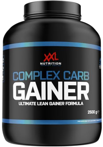 XXL Nutrition - Complex Carb Gainer - Mass Gainer - Weight Gainer - Komplexe Kohlenhydrate - Eiweiß - 2500 Gramm - Schokolade
