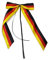 10 Antennenschleifen, Deko Schleifen, Bunte Schleifen | Set DE-Fan