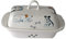 Cute Dog Butter Dish - A Variety of Dog Breeds on White Porcelain Butter Dish Decorated on lid and Sides