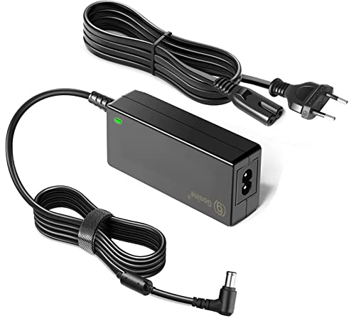 Gonine Alimentatore di rete da 24V 2,5A, 60W, con connettore DC da 5,5 x 2,5 mm, per dispositivi da 24V, 1A, 1,5A, 2A, 2500mAh, strisce di luce LED NVR DVR