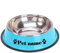 CZD Personalized Dog Bowl with Your Pet's Name,Personalised Dog Food Bowl,Stainless Steel Dog Bowl,Pet Water Bowl,Personalised Gifts for Dogs (26cm x20cm,Blue)