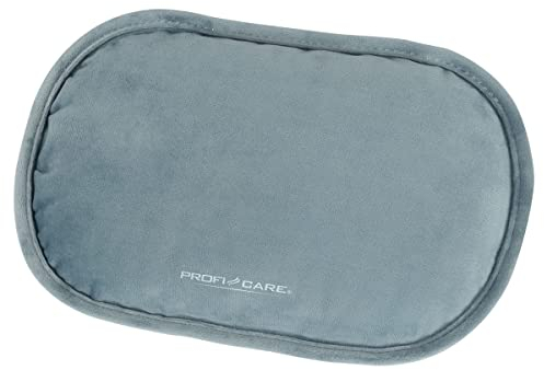 ProfiCare® elektrische Wärmflasche mit kurzer Aufheizzeit – bis 65°C | Wärmflasche mit Bezug und automatischer Abschaltung | Sichere Handhabung ohne Wasserumfüllen | Wärmeflasche PC-EWF 3105