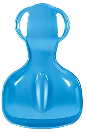 Prosperplast Sport Bear Schneerutscher aus Kunststoff Schnee Poporutscher Porutscher Schneeflitzer für Kinder (Blau)