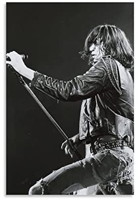 XINGSHANG Joey Ramone Poster Stern Poster für Wand Retro Poster 90er Jahre Poster Wandkunst Poster Scrollen Leinwand Gemälde Bild Wohnzimmer Dekor Zuhause 60 x 90 cm
