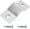 ECSiNG Fermaporta Festival 7192004AG Piastra scorrevole compatibile con Fiat Ducato compatibile con Peugeot Boxer compatibile con Citroen Jumper Silver