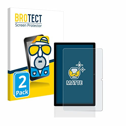 BROTECT Schutzfolie für Blackview Tab 16 | 2 Stück Entspiegelnder Displayschutz Made in Germany Matte Displayschutz-Folie Anti-Reflex Anti-Fingerprint Einfache Montage
