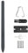 VBESTLIFE Stylus Pen für Galaxy Tab S6 Lite, Tablet Stylus mit 5 Ersatzspitzen für Galaxy Tab S6 Lite 10,4 Zoll SM-P610 SM-P615 (Schwarz)