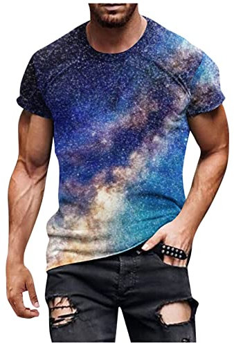 Herren Shirt Hemden Regular Fit Herren Bunt Sixpack Tshirt Herren Hemd Halbarm Herren Hemd Worker XXL Tshirt AFFE Herren Basic Shirt Tshirt Herren Print Pullov Hemd