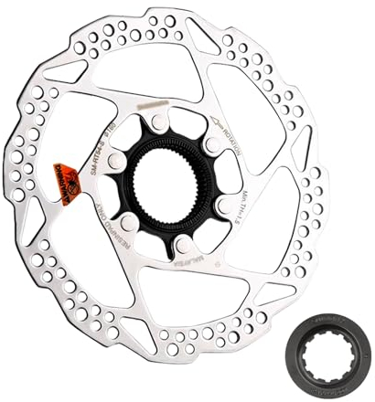 Bicycle Brake Disc Shimano SM- RT54-S 160 mm Brake Disc Centre Lock Brake Disc Rotor Suitable for Road Bike, Mountain Bike