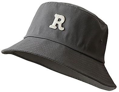 NOGRAX Fischerhut 63Cm Big Head Baumwolle Eimer Hüte Für Männer Frauen Groß Bob Vier Jahreszeiten Fischer Hut Brief Outdoor Sonnenhut-13,XL 60-63Cm