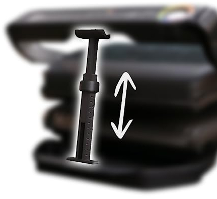 Abstandshalter V3 für Tefal/Rowenta Optigrill Standard/Plus + Arretierungsclip + Verlängerung| Optigrill Zubehör ermöglicht perfekten Abstand und optimales Grillergebnis