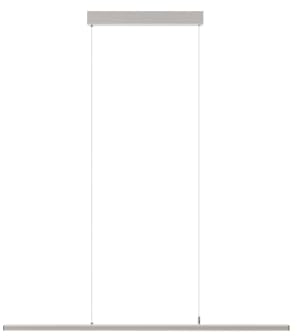 PRIOS LED Büroleuchte 'Zyair' (Modern) in Weiß aus Aluminium (1 flammig,) - Bürolampe Arbeitsplatzlampe, Hängeleuchte, Pendelleuchte, Deckenleuchte, Arbeitszimmerleuchte