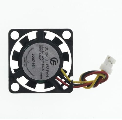 AS02006L5 2006 2CM Mini Notebook 5V 0.065A 3 Wire 3P Silent Hydraulic Speed Measuring Cooling Fan