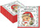 LYLIDIA 80 Stück Papierservietten Weihnachten Weihnachtsmann Servietten 33x33cm Servietten Weihnachten Servietten Weihnachtstisch Dekor