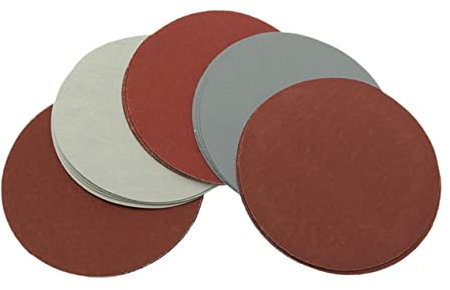 PartyKindom 25stücke Schleifpapier Rundscheiben Für Und Trockenschliff Vielseitig Einsetzbar Polieren Entgraten Für Dekorative Oberflächen