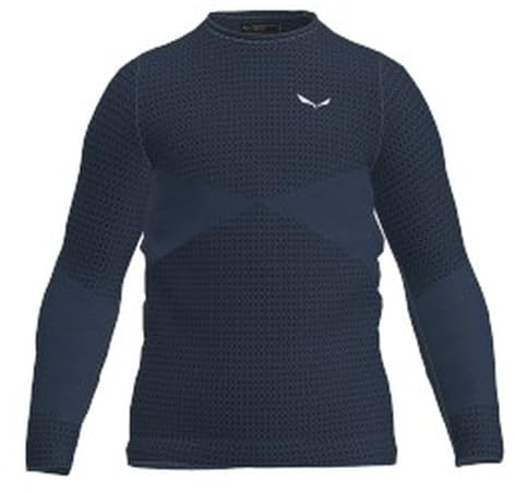 Salewa Zebru Medium Warm AMR tee K, Pond Blue, 92