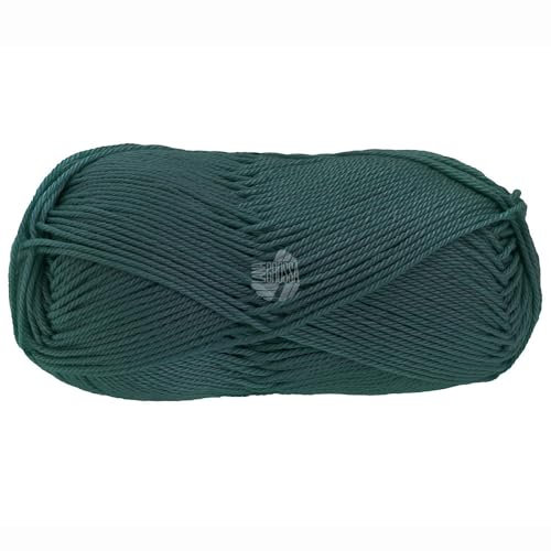 LANA GROSSA Cotone | Baumwollbasicgarn | Handstrickgarn aus 100% Baumwolle | 50g Wolle zum Stricken & Häkeln | 125m Garn FB 139