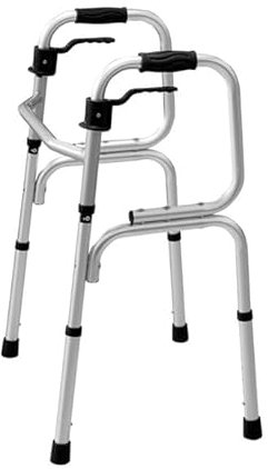 Standard Klappbarer Walker, Gehwagen Für Senioren, Leichtgewicht Gehgestell, Höhenverstellbar Standard Klappbarer Walker,